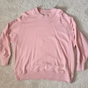 Aerie Soft Pink Crew Neck